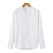 Camisa de Linho Manga Longa Old Money – Italy
