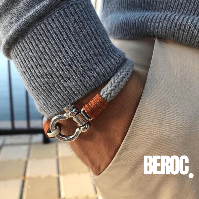 Pulseira de Corda de Algodão Ômega Beroc