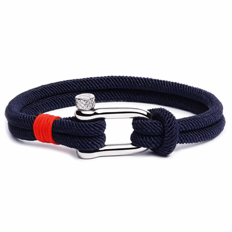 Pulseira de Corda Azul Strand Beroc