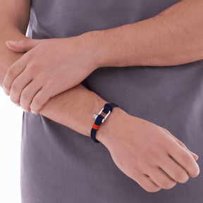 Pulseira de Corda Azul Strand Beroc