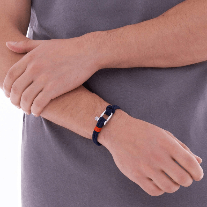 Pulseira de Corda Azul Strand Beroc
