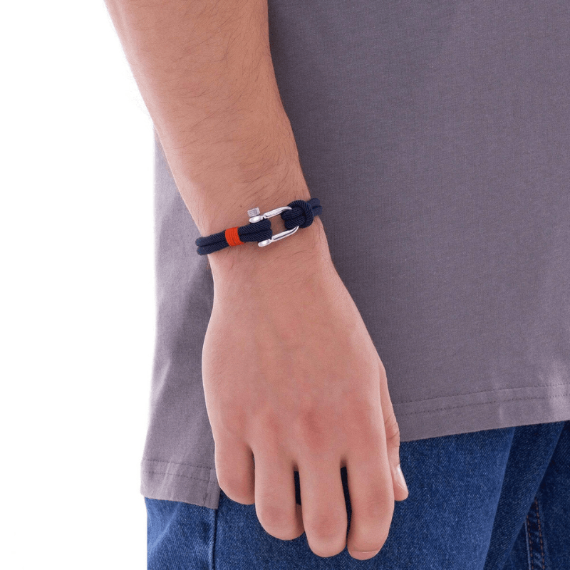 Pulseira de Corda Azul Strand Beroc
