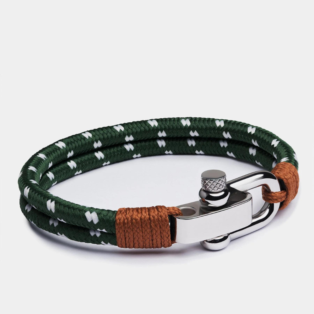 Pulseira de Corda Verde Veleiro Beroc
