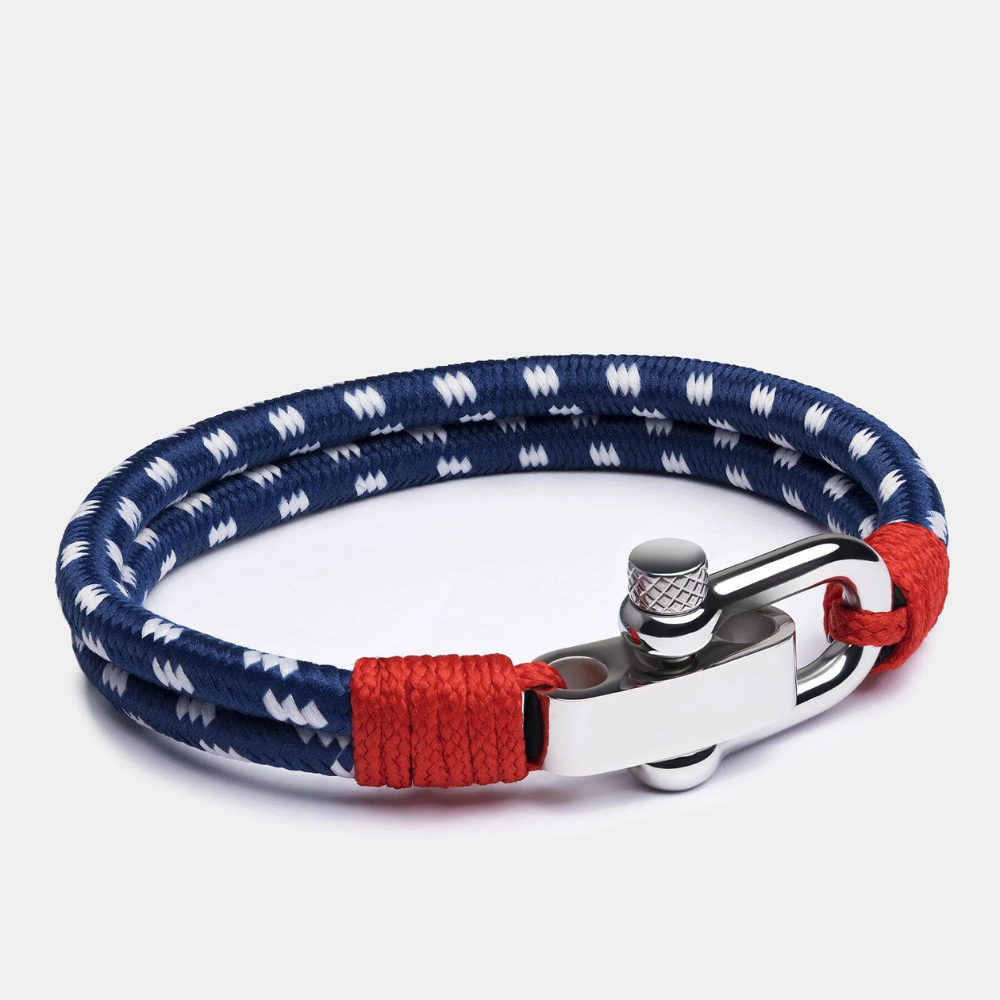 Pulseira de Corda Azul Veleiro Beroc
