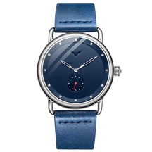 RELÓGIO MINIMALISTA LEGACY MILANO PULSEIRA DE COURO