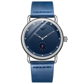 RELÓGIO MINIMALISTA LEGACY MILANO PULSEIRA DE COURO