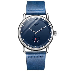 RELÓGIO MINIMALISTA LEGACY MILANO PULSEIRA DE COURO