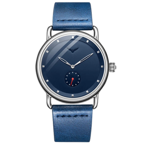 RELÓGIO MINIMALISTA LEGACY MILANO PULSEIRA DE COURO
