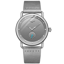 RELÓGIO MINIMALISTA LEGACY MILANO PULSEIRA DE COURO