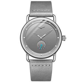 RELÓGIO MINIMALISTA LEGACY MILANO PULSEIRA DE COURO