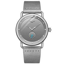 RELÓGIO MINIMALISTA LEGACY MILANO PULSEIRA DE COURO