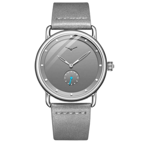 RELÓGIO MINIMALISTA LEGACY MILANO PULSEIRA DE COURO