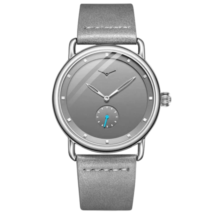 RELÓGIO MINIMALISTA LEGACY MILANO PULSEIRA DE COURO