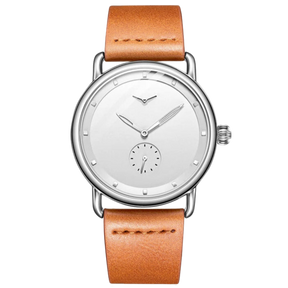 RELÓGIO MINIMALISTA LEGACY MILANO PULSEIRA DE COURO