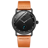RELÓGIO MINIMALISTA LEGACY MILANO PULSEIRA DE COURO