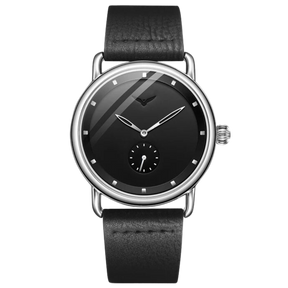 RELÓGIO MINIMALISTA LEGACY MILANO PULSEIRA DE COURO