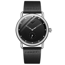 RELÓGIO MINIMALISTA LEGACY MILANO PULSEIRA DE COURO
