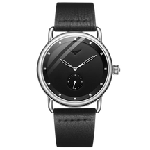 RELÓGIO MINIMALISTA LEGACY MILANO PULSEIRA DE COURO