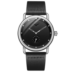 RELÓGIO MINIMALISTA LEGACY MILANO PULSEIRA DE COURO