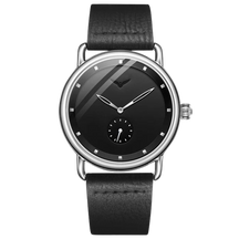 RELÓGIO MINIMALISTA LEGACY MILANO PULSEIRA DE COURO