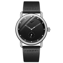 RELÓGIO MINIMALISTA LEGACY MILANO PULSEIRA DE COURO