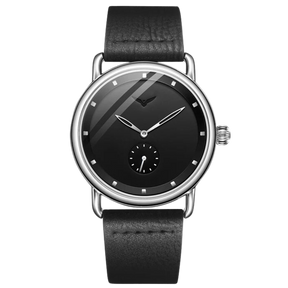 RELÓGIO MINIMALISTA LEGACY MILANO PULSEIRA DE COURO