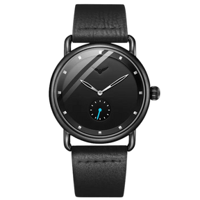RELÓGIO MINIMALISTA LEGACY MILANO PULSEIRA DE COURO