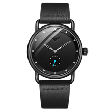 RELÓGIO MINIMALISTA LEGACY MILANO PULSEIRA DE COURO