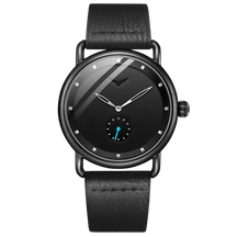 RELÓGIO MINIMALISTA LEGACY MILANO PULSEIRA DE COURO