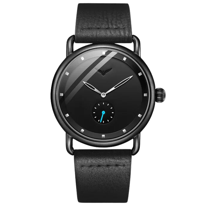 RELÓGIO MINIMALISTA LEGACY MILANO PULSEIRA DE COURO