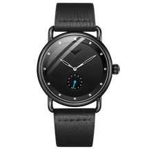 RELÓGIO MINIMALISTA LEGACY MILANO PULSEIRA DE COURO