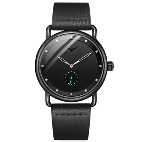 RELÓGIO MINIMALISTA LEGACY MILANO PULSEIRA DE COURO