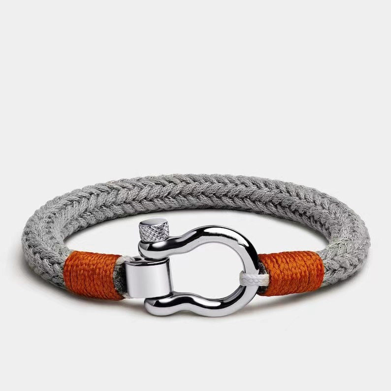 Pulseira de Corda de Algodão Ômega Beroc