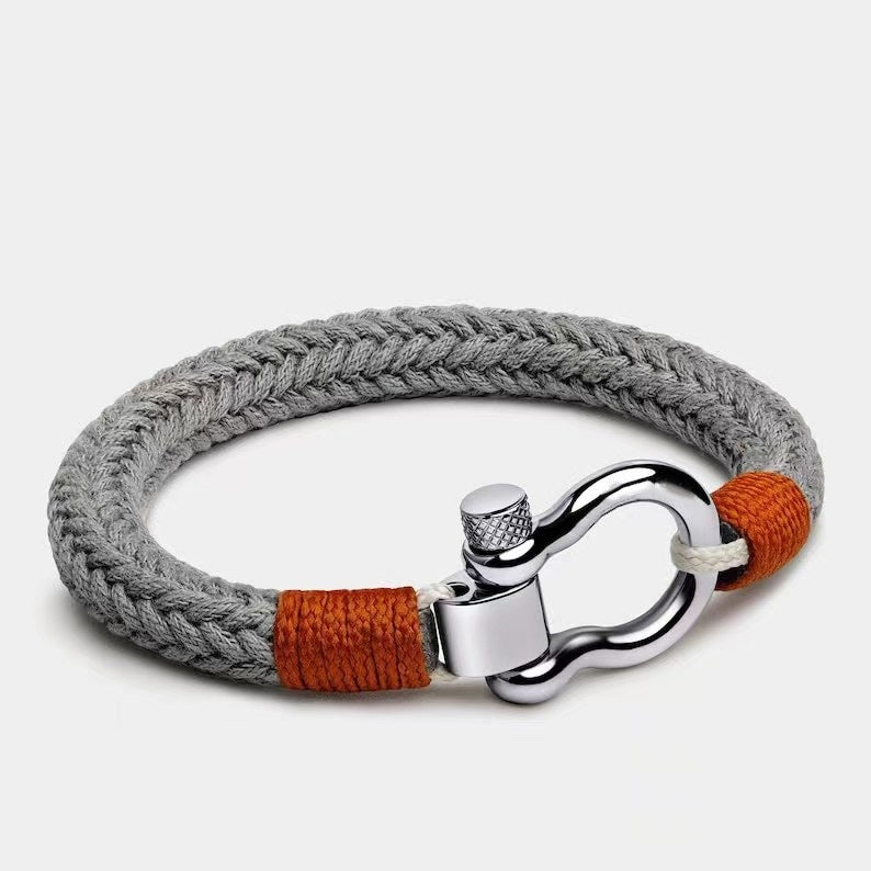 Pulseira de Corda de Algodão Ômega Beroc