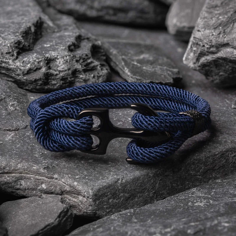 Pulseira de Corda Azul Anchor Beroc