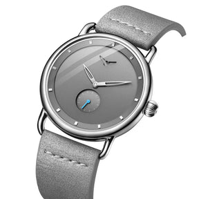 RELÓGIO MINIMALISTA LEGACY MILANO PULSEIRA DE COURO