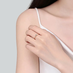 Rings Square Wedding Band Moissanite Diamond
