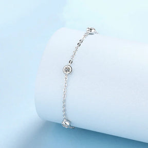 Moissanite Diamond Engagement Girl fine Jewelry for Her Daughter Gift