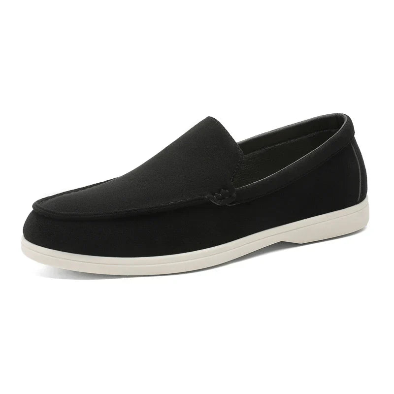 Mocassins de camurça premium | Preto