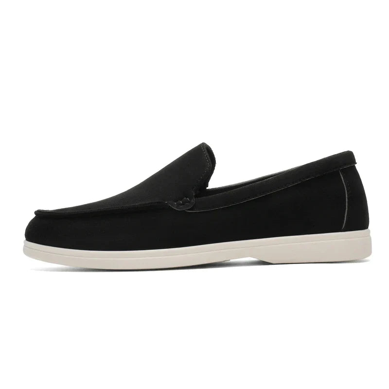 Mocassins de camurça premium | Preto
